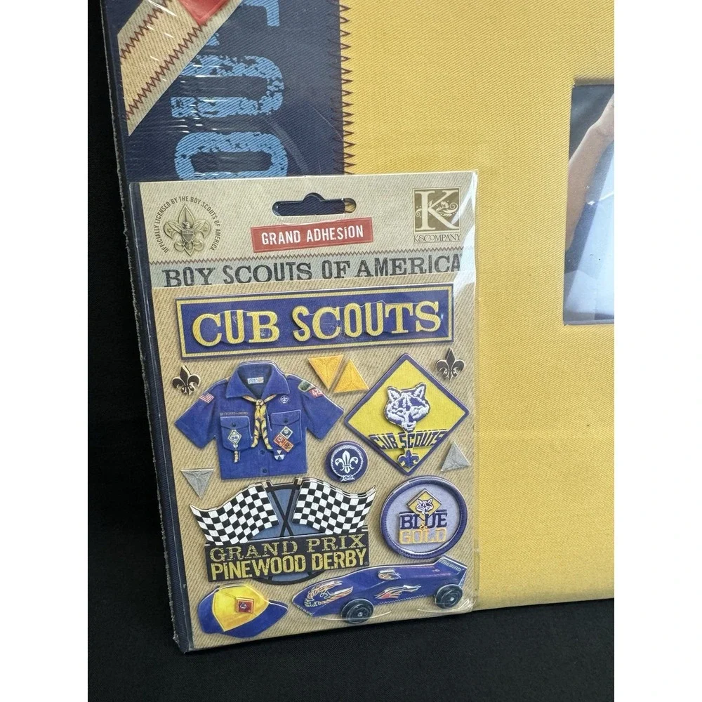 Boy Scouts of America K & Company Scrapbook Kit 85+ pieces~NEW